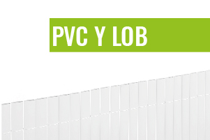 valla PVC y LOB
